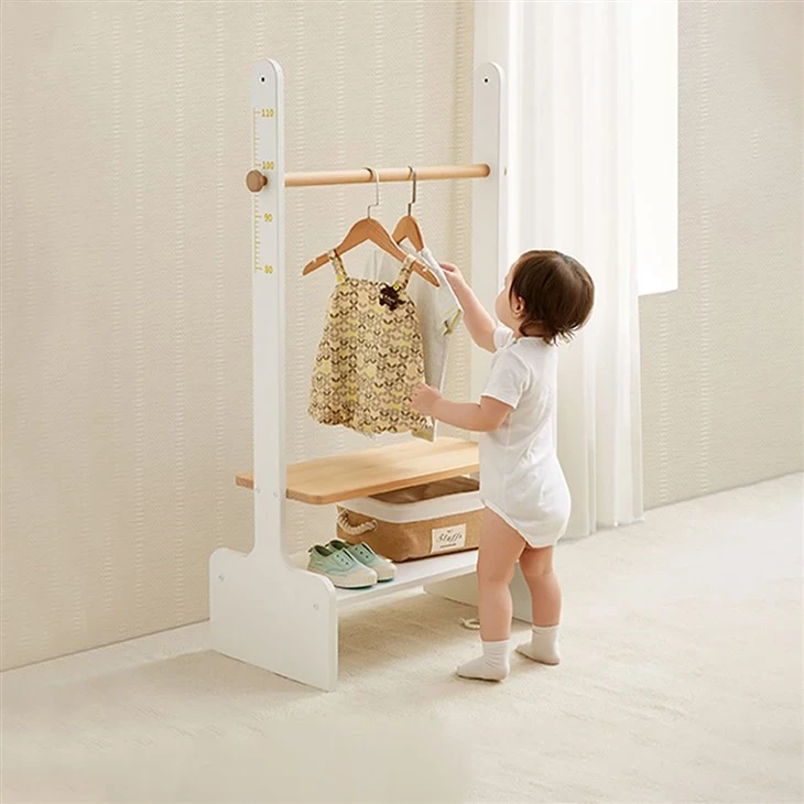 Wooden Clothes Rack For Kids best