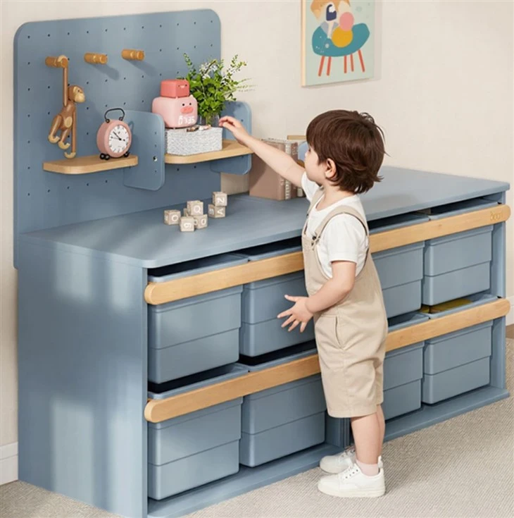 Wooden Nursery Storage Cabinet high quality